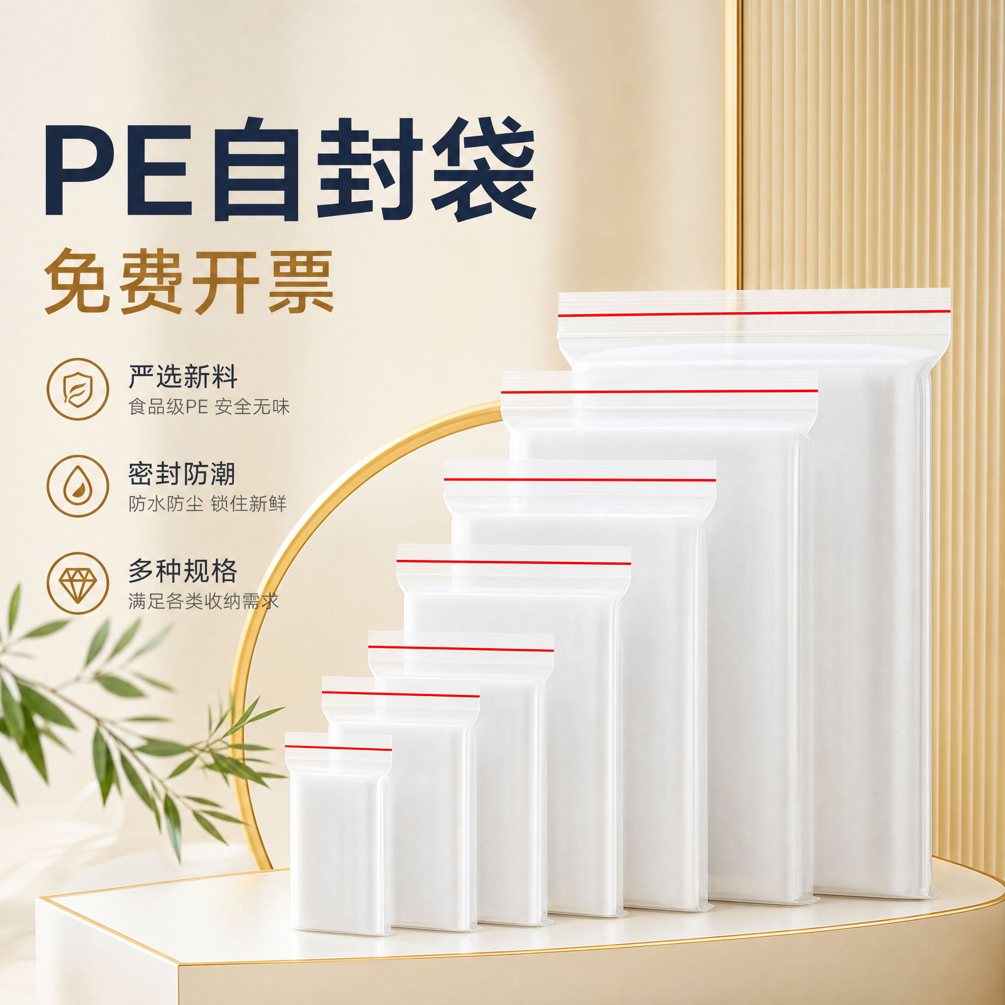 PE Zipper Bags
